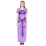 Prince Symbol Short Sleeve Maxi Dress