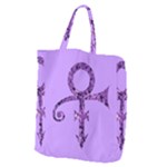 Prince Symbol Giant Grocery Zipper Tote