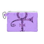 Prince Symbol Canvas Cosmetic Bag (Medium)