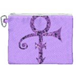 Prince Symbol Canvas Cosmetic Bag (XXL)