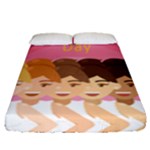 international Womens Day Fitted Sheet (Queen Size)