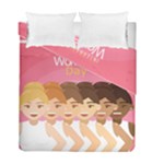 international Womens Day Duvet Cover Double Side (Full/ Double Size)