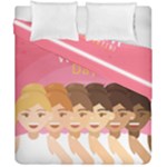 international Womens Day Duvet Cover Double Side (California King Size)