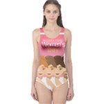 international Womens Day One Piece Swimsuit