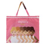 international Womens Day Zipper Large Tote Bag