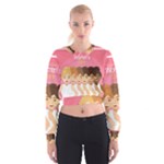 international Womens Day Cropped Sweatshirt