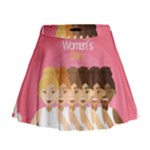 international Womens Day Mini Flare Skirt