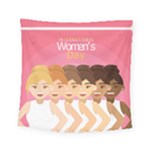 international Womens Day Square Tapestry (Small)