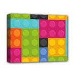 pink Building Blocks Deluxe Canvas 14  x 11  (Stretched)