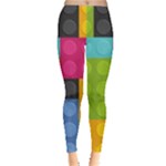 pink Building Blocks Leggings 