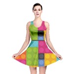 pink Building Blocks Reversible Skater Dress