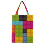 pink Building Blocks Classic Tote Bag