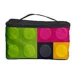 pink Building Blocks Cosmetic Storage Case