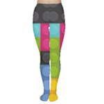 pink Building Blocks Tights