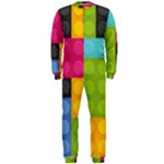 pink Building Blocks OnePiece Jumpsuit (Men)