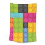 pink Building Blocks Small Tapestry