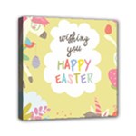 Easter Unicorn Mini Canvas 6  x 6  (Stretched)