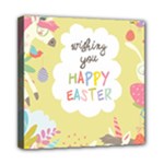 Easter Unicorn Mini Canvas 8  x 8  (Stretched)