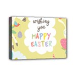 Easter Unicorn Mini Canvas 7  x 5  (Stretched)