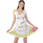 Easter Unicorn Cap Sleeve Dress