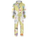 Easter Unicorn Hooded Jumpsuit (Men)