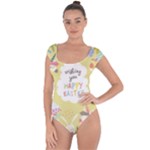 Easter Unicorn Short Sleeve Leotard 