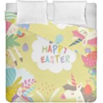 Easter Unicorn Duvet Cover Double Side (King Size)