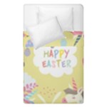 Easter Unicorn Duvet Cover Double Side (Single Size)