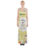 Easter Unicorn Maxi Thigh Split Dress