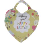 Easter Unicorn Giant Heart Shaped Tote