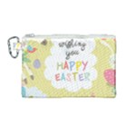 Easter Unicorn Canvas Cosmetic Bag (Medium)