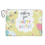 Easter Unicorn Canvas Cosmetic Bag (XL)