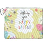 Easter Unicorn Canvas Cosmetic Bag (XXXL)