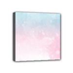 Watercolor Gradient Ombre Mini Canvas 4  x 4  (Stretched)