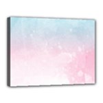 Watercolor Gradient Ombre Canvas 16  x 12  (Stretched)