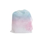 Watercolor Gradient Ombre Drawstring Pouch (Medium)