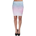 Watercolor Gradient Ombre Bodycon Skirt