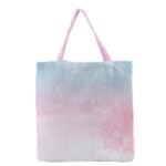 Watercolor Gradient Ombre Grocery Tote Bag