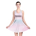 Watercolor Gradient Ombre Reversible Skater Dress