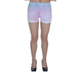 Watercolor Gradient Ombre Skinny Shorts