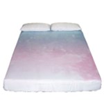 Watercolor Gradient Ombre Fitted Sheet (California King Size)