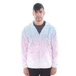 Watercolor Gradient Ombre Hooded Wind Breaker (Men)