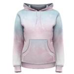 Watercolor Gradient Ombre Women s Pullover Hoodie