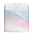 Watercolor Gradient Ombre Duvet Cover Double Side (Full/ Double Size)