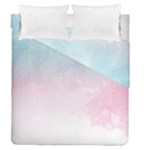 Watercolor Gradient Ombre Duvet Cover Double Side (Queen Size)