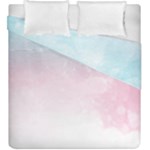 Watercolor Gradient Ombre Duvet Cover Double Side (King Size)