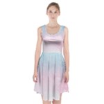 Watercolor Gradient Ombre Racerback Midi Dress