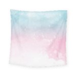 Watercolor Gradient Ombre Square Tapestry (Small)