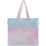 Watercolor Gradient Ombre Canvas Travel Bag