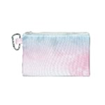 Watercolor Gradient Ombre Canvas Cosmetic Bag (Small)